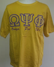 Omega Psi Phi Embroidered T-Shirt Short Sleeve