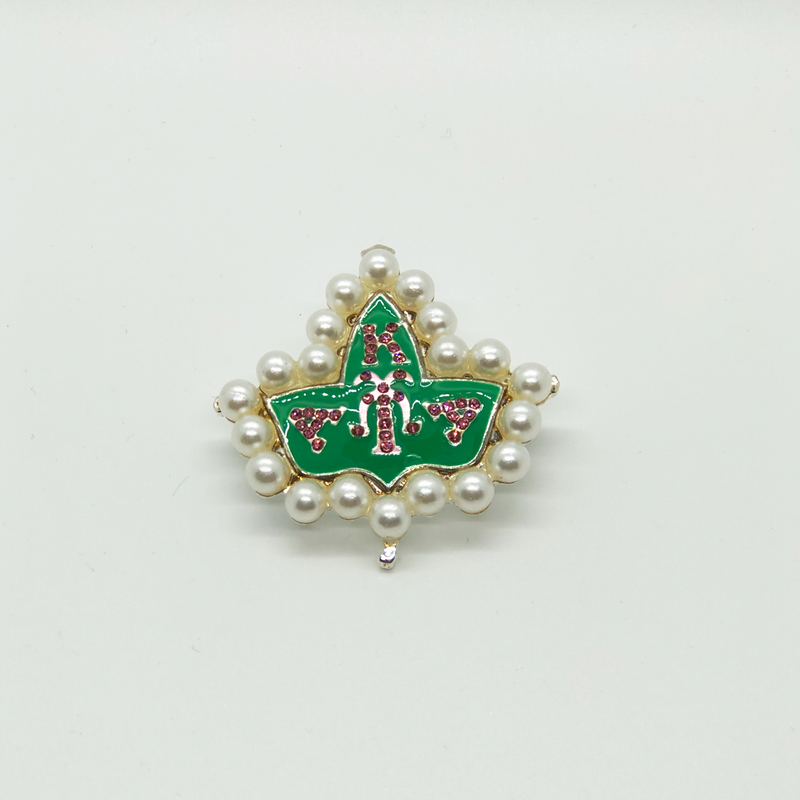 Alpha Kappa Alpha Pearl Ivy Lapel Pin – Beverly's Apparel